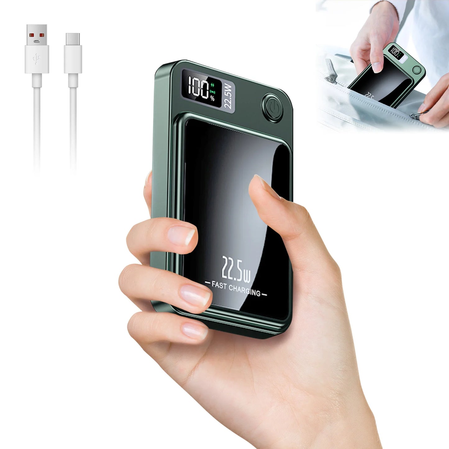 Magnetic Wireless Power Bank