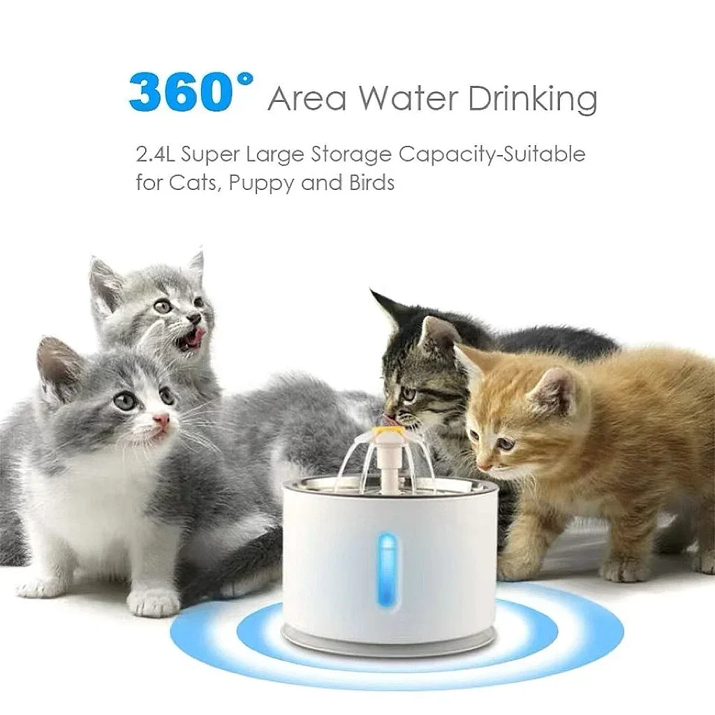 Stainless Steel Pet Water Fountain