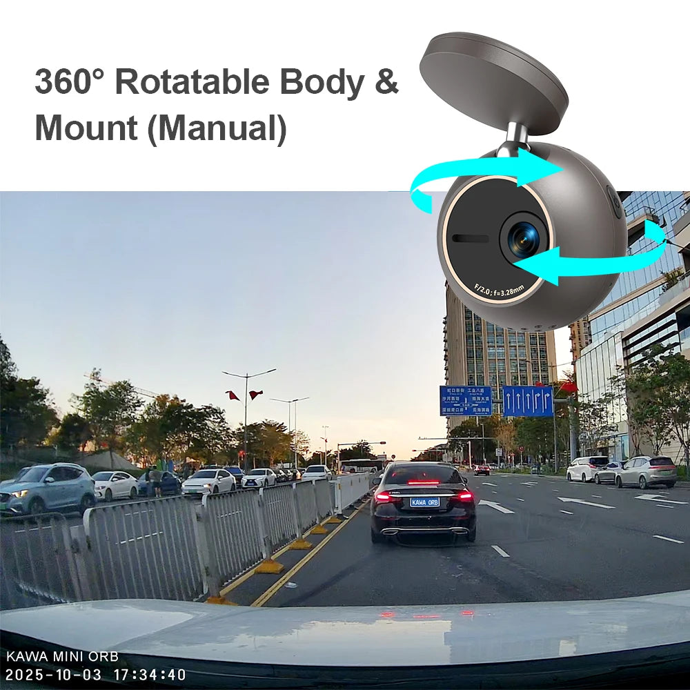 2K Smart Dash Camera