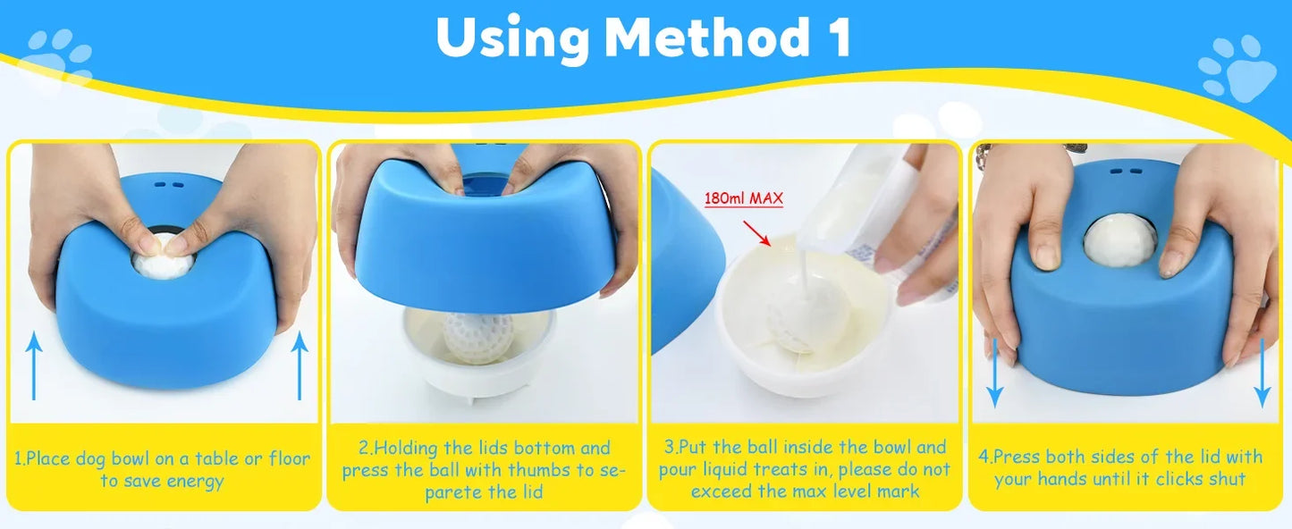 Slow Feeder Dog Bowl