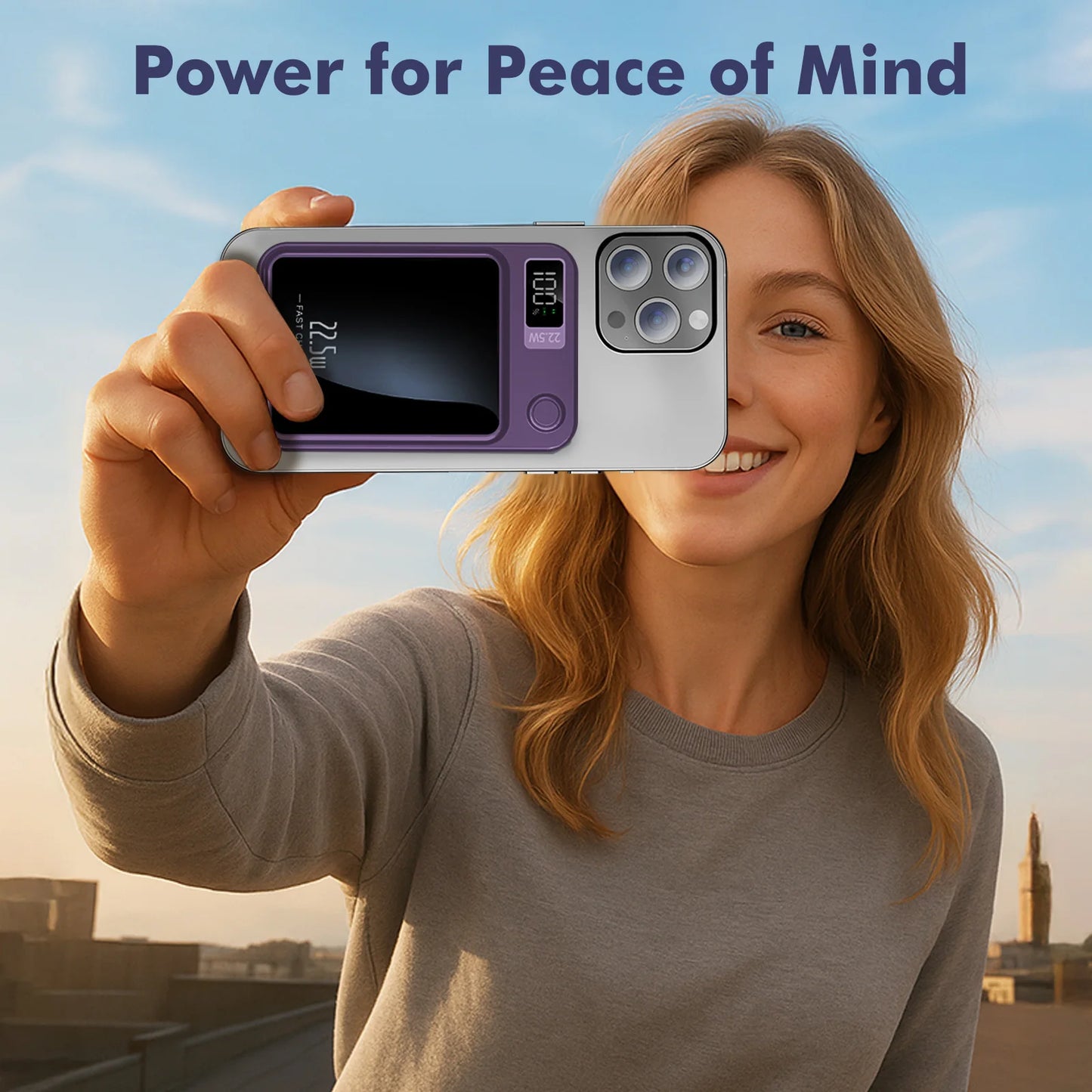 Magnetic Wireless Power Bank