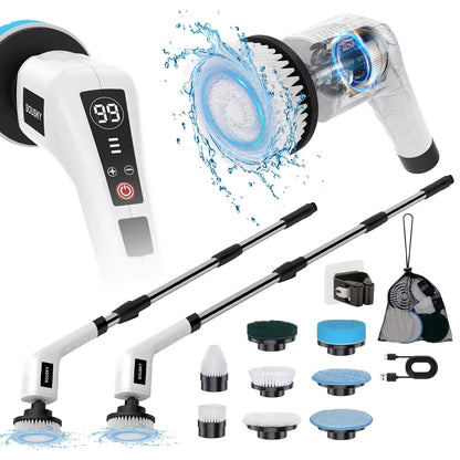 Cordless Electric Spin Scrubber