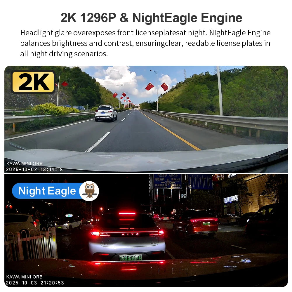 2K Smart Dash Camera