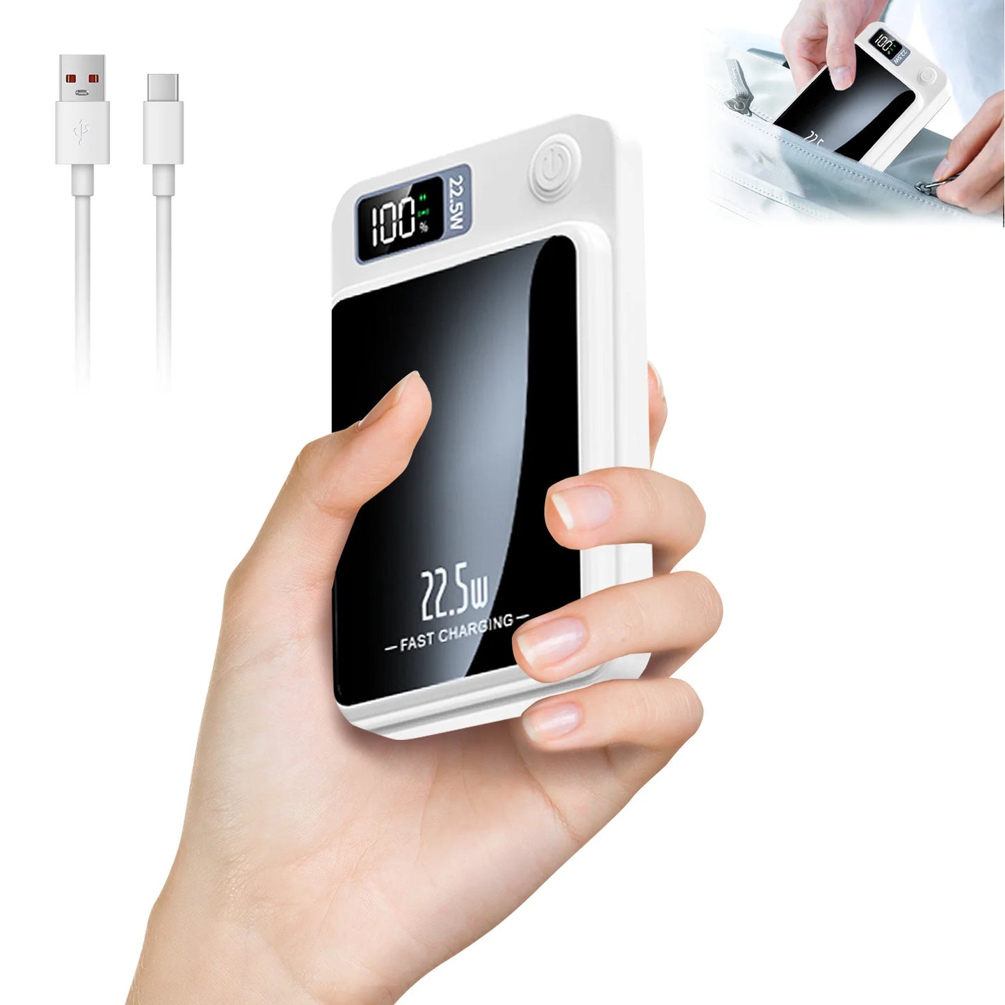 Magnetic Wireless Power Bank