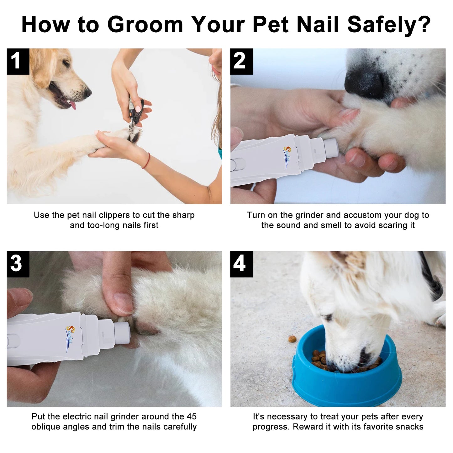 Electric Pet Nail Grinder