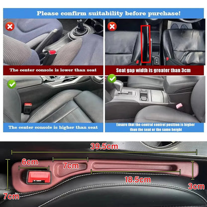 Car Seat Gap Filler Set