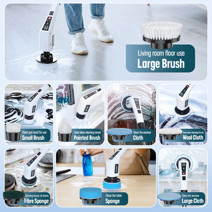 Cordless Electric Spin Scrubber