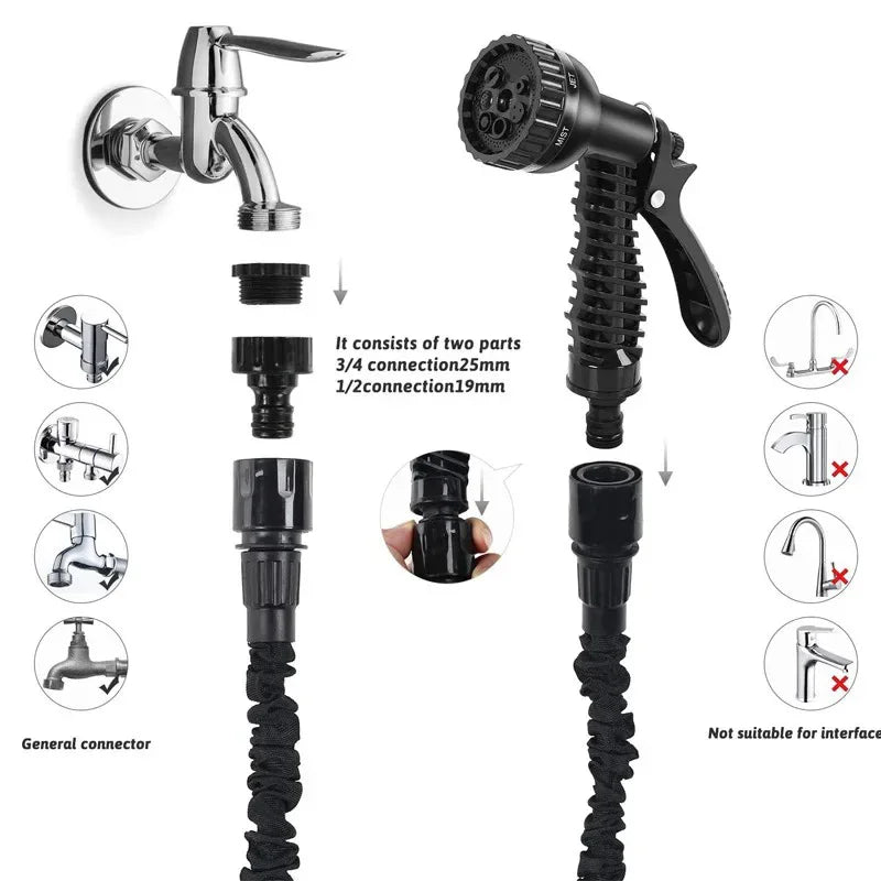 Expandable Garden Water Hose