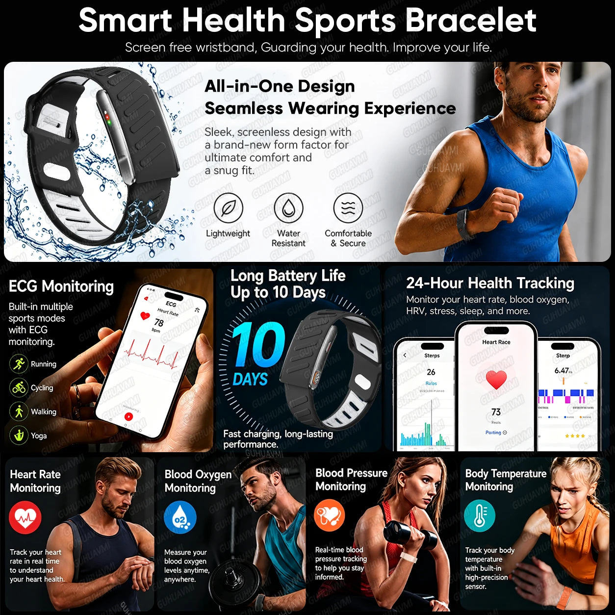 Smart Health Fitness Band