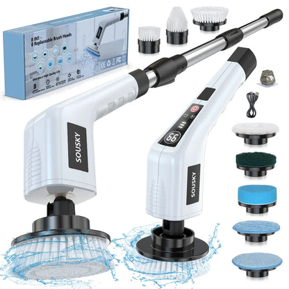 Cordless Electric Spin Scrubber