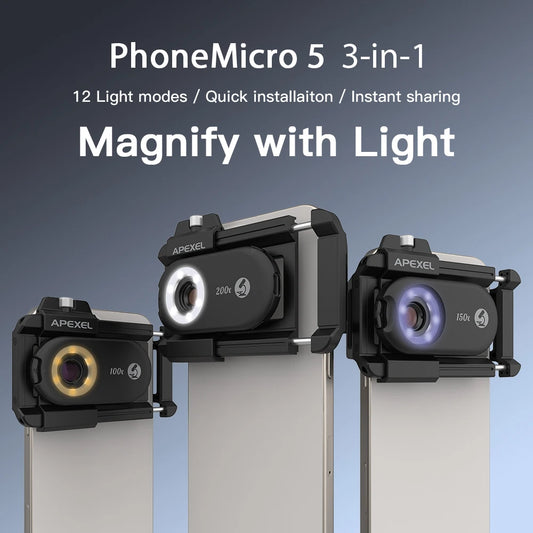 200X Smartphone Microscope Lens