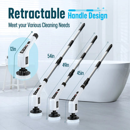 Cordless Electric Spin Scrubber