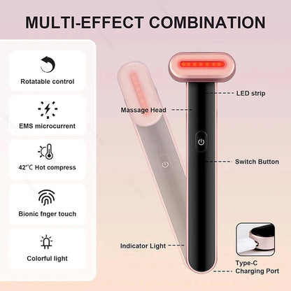 LED Facial Massage Wand