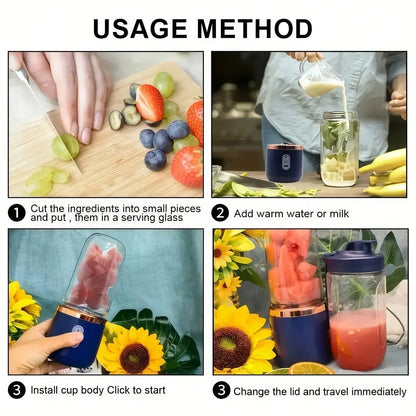 Portable Juice Blender Set